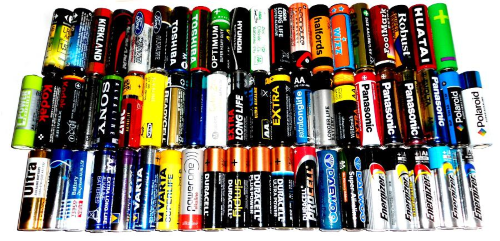 A lot of batteries